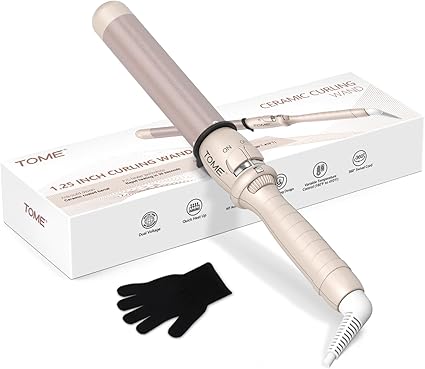 TOME Hair Ceramic Curling Wand