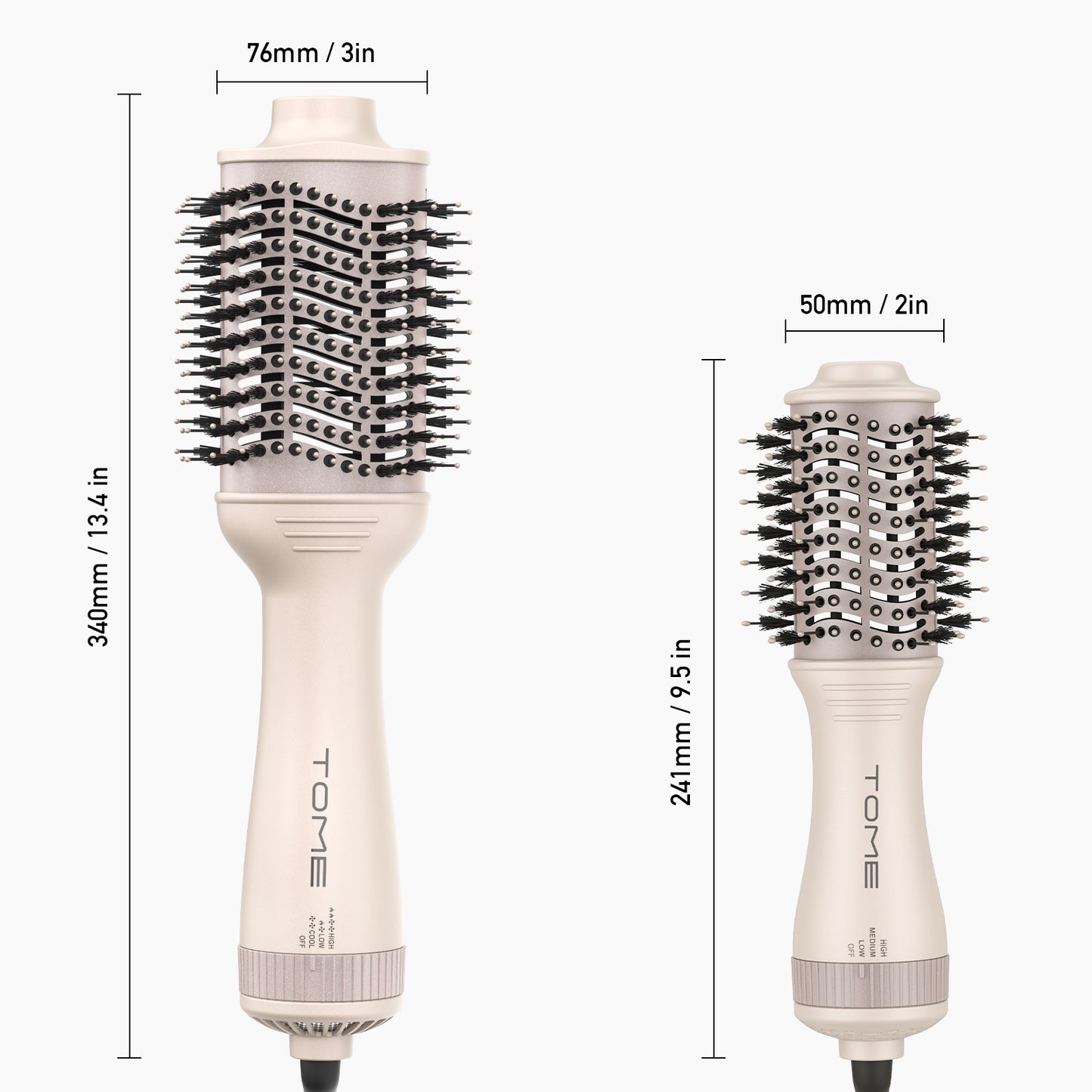 TOME Hot Air Brush Volumizer
