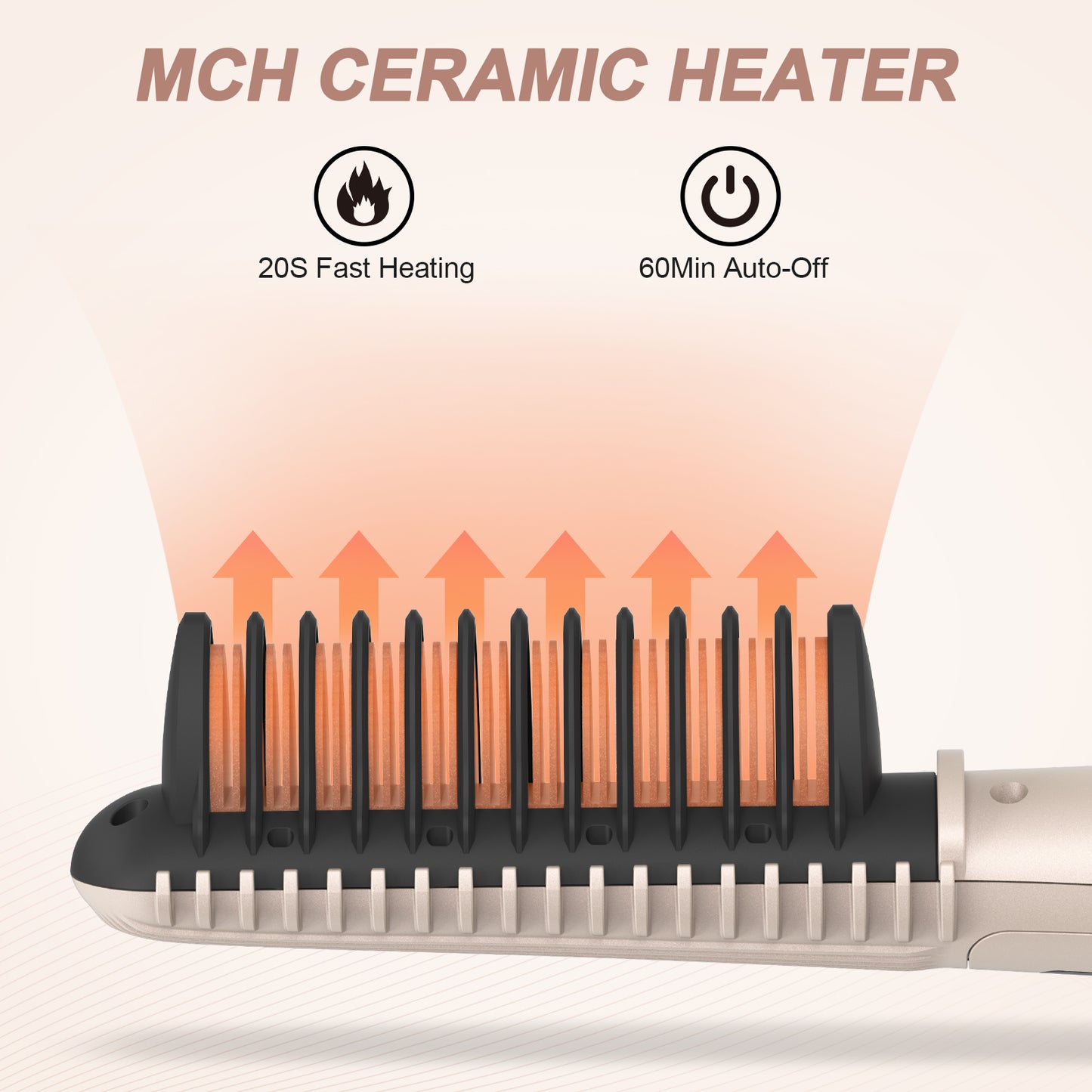 TOME Lonic Hair Straightening Brush