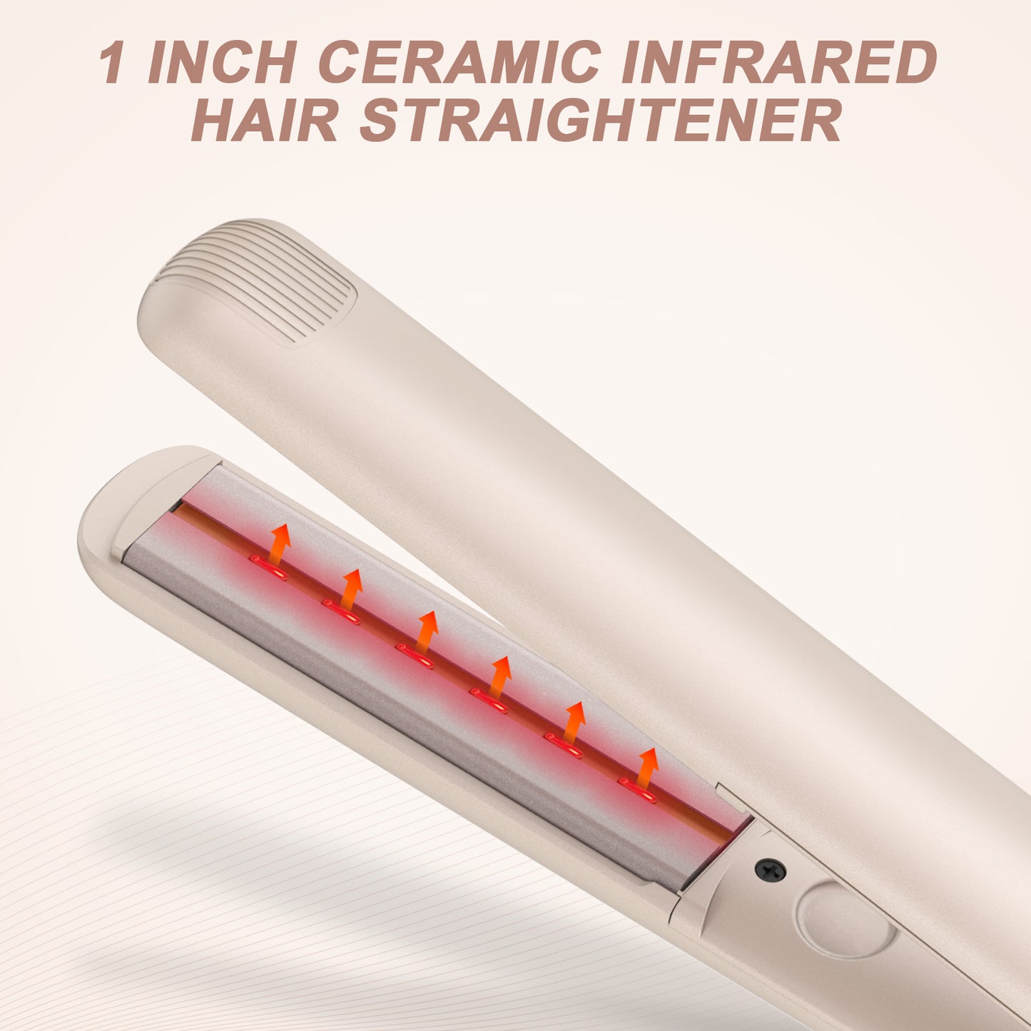 TOME Titanium Flat Iron Hair Straightener