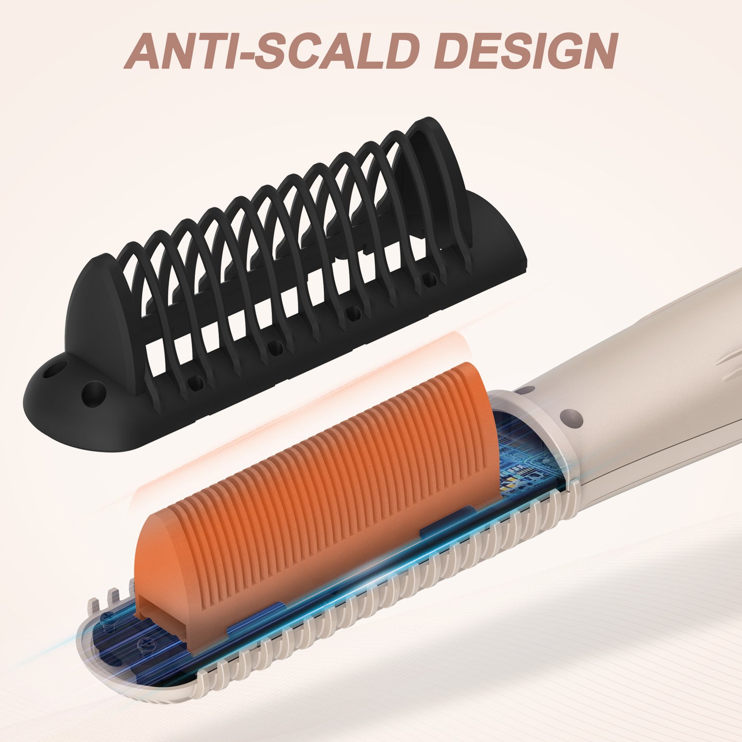 TOME Lonic Hair Straightening Brush