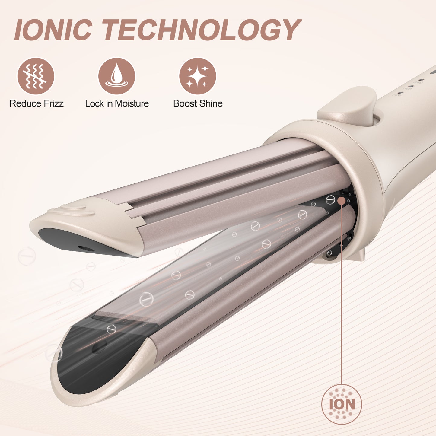 TOME 2in1 Hair Straightener and Curler