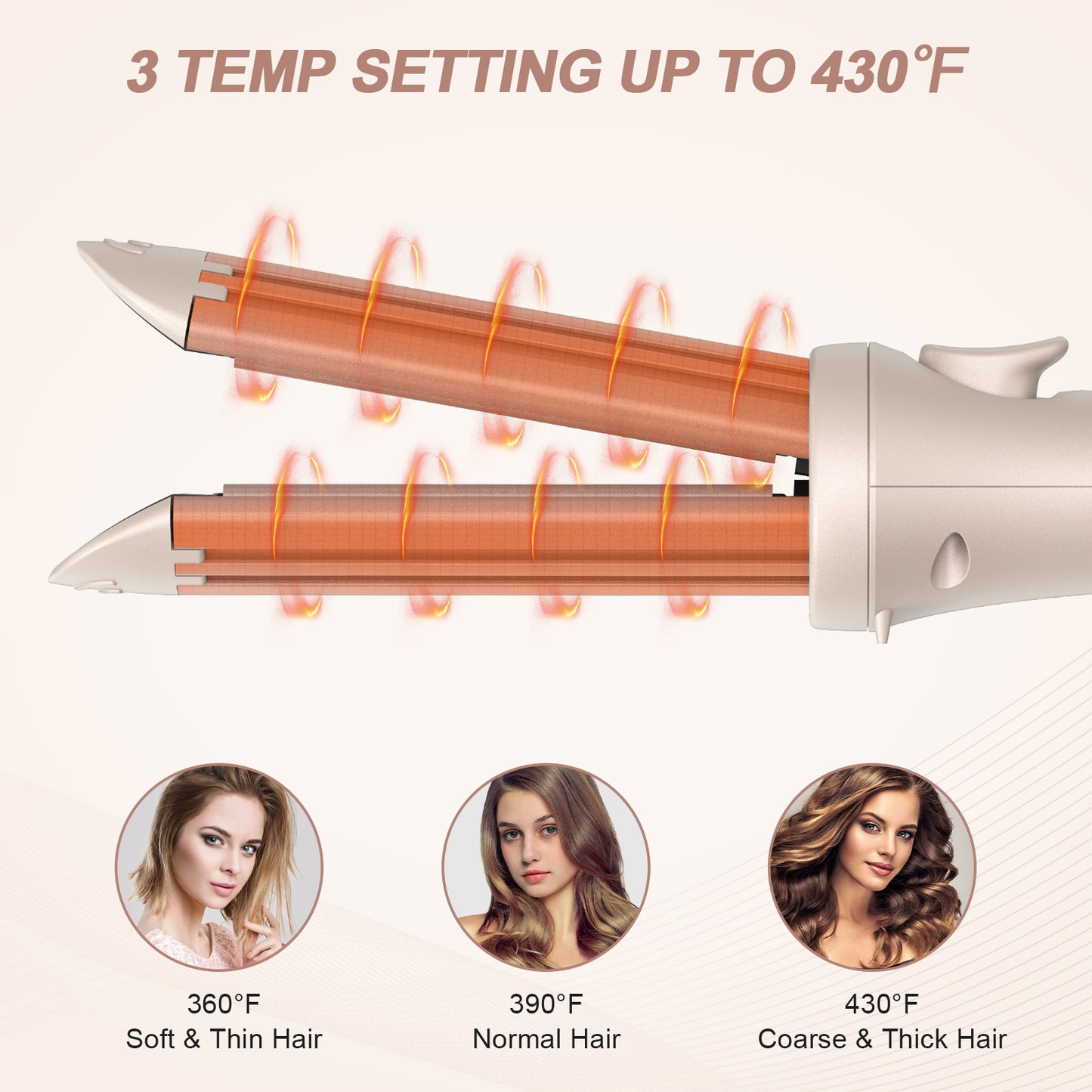 TOME 2in1 Hair Straightener and Curler