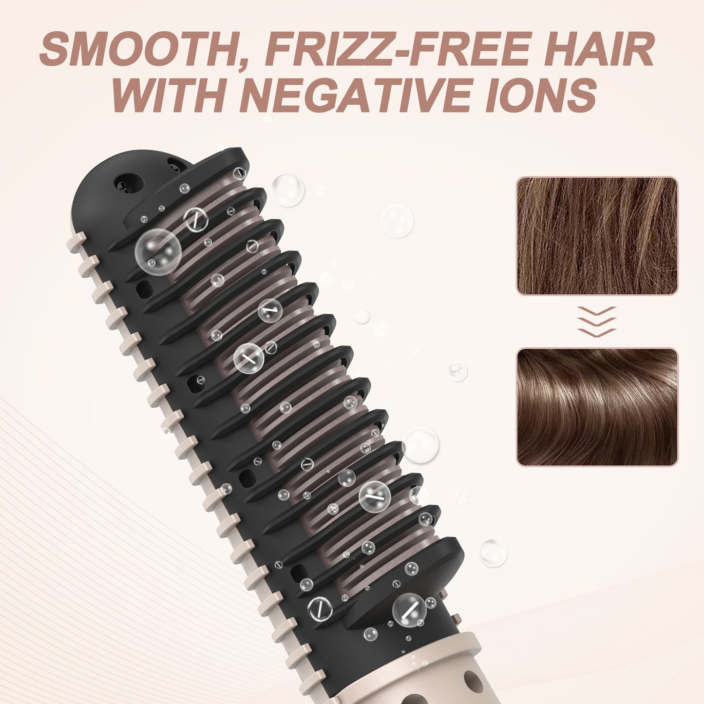 TOME Lonic Hair Straightening Brush