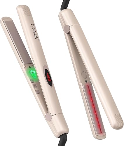 TOME Titanium Flat Iron Hair Straightener