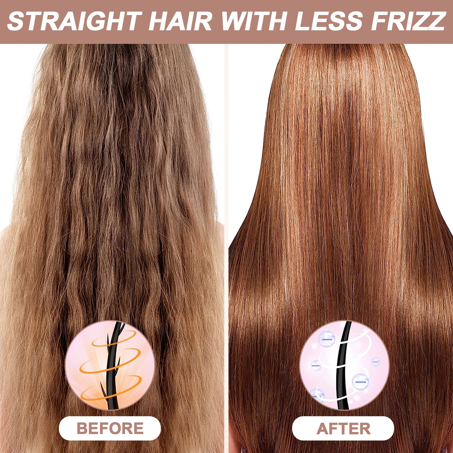 TOME Titanium Flat Iron Hair Straightener